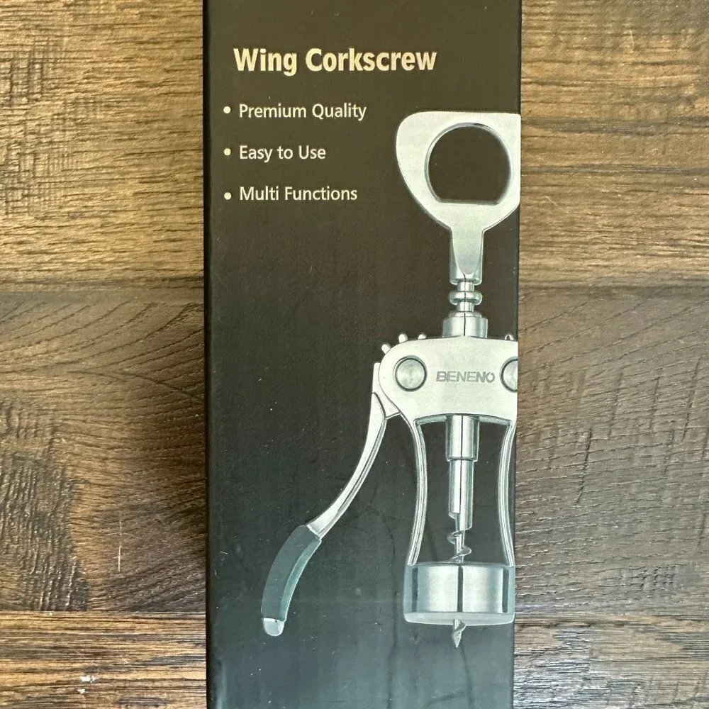 Beneno Wing Corkscrew Wine Opener